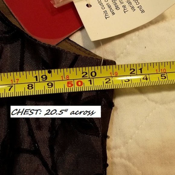 JS COLLECTION Women's top, Sz 16, Black - Picture 7 of 11